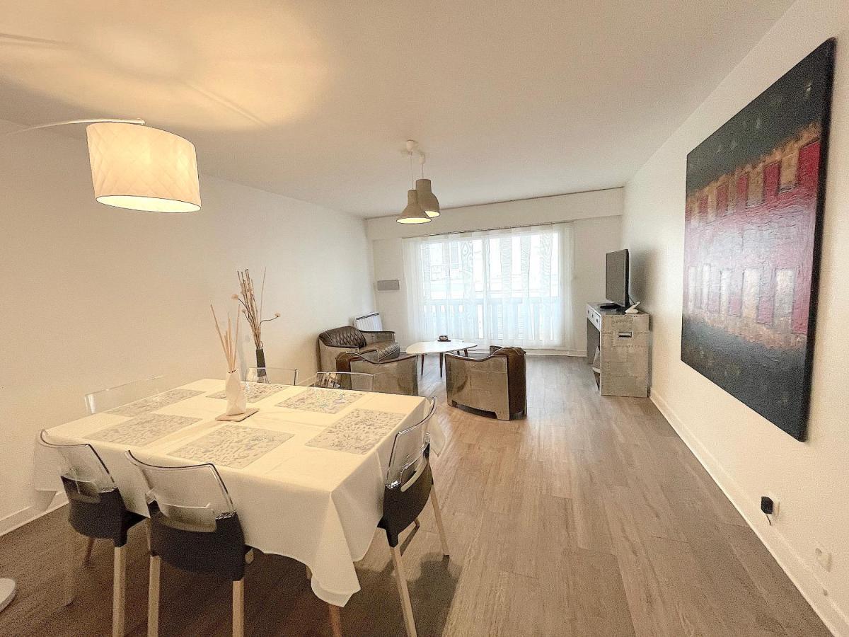 L'Ideal 112 - 85M2, 2 Chambres, Parking & Cabine De Plage Deauville Exterior photo