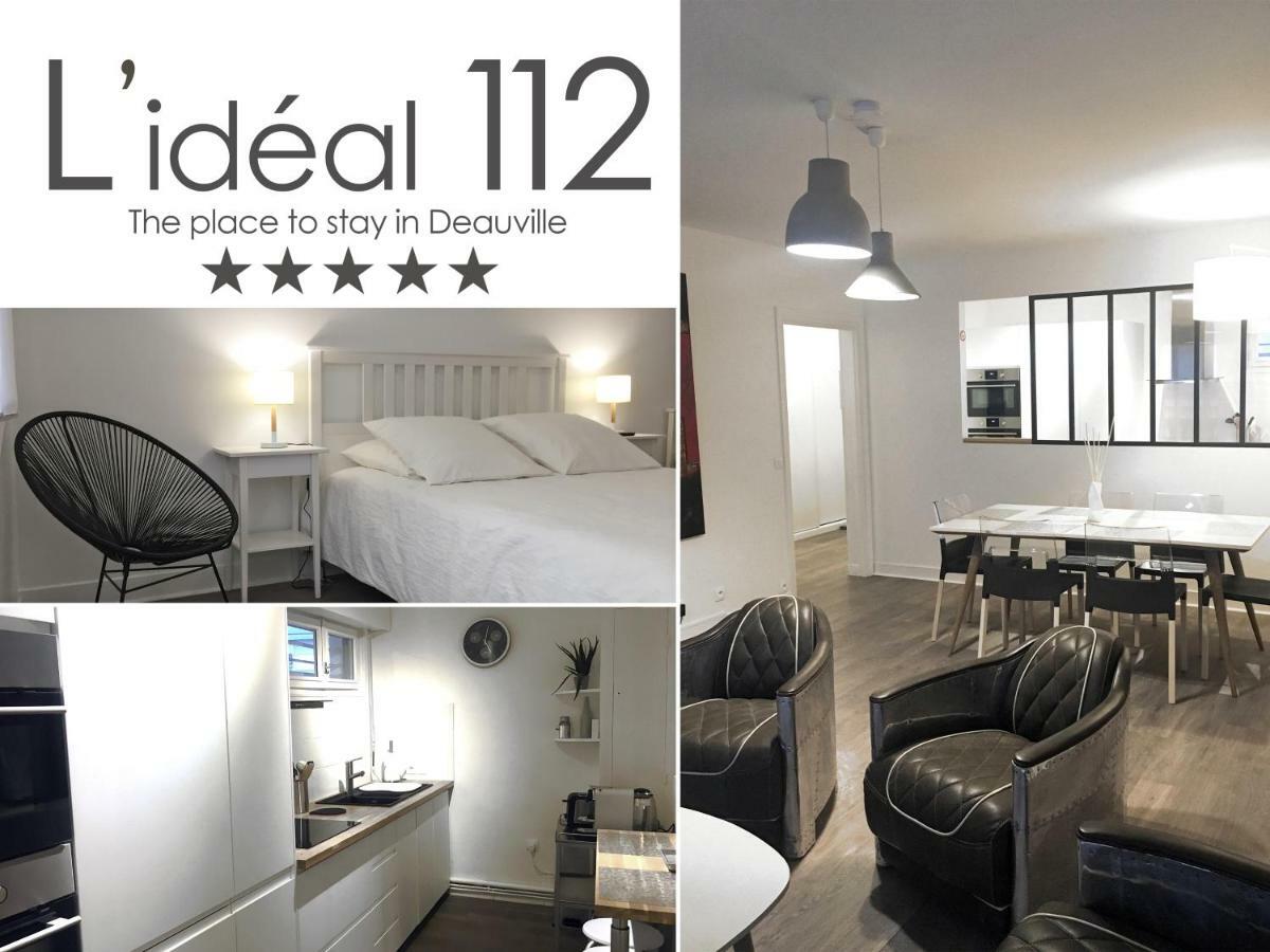 L'Ideal 112 - 85M2, 2 Chambres, Parking & Cabine De Plage Deauville Exterior photo